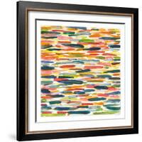 Colorful Patterns X-Cheryl Warrick-Framed Art Print