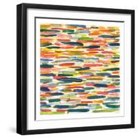 Colorful Patterns X-Cheryl Warrick-Framed Art Print