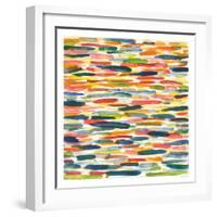Colorful Patterns X-Cheryl Warrick-Framed Art Print