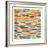 Colorful Patterns X-Cheryl Warrick-Framed Art Print