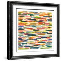Colorful Patterns X-Cheryl Warrick-Framed Art Print