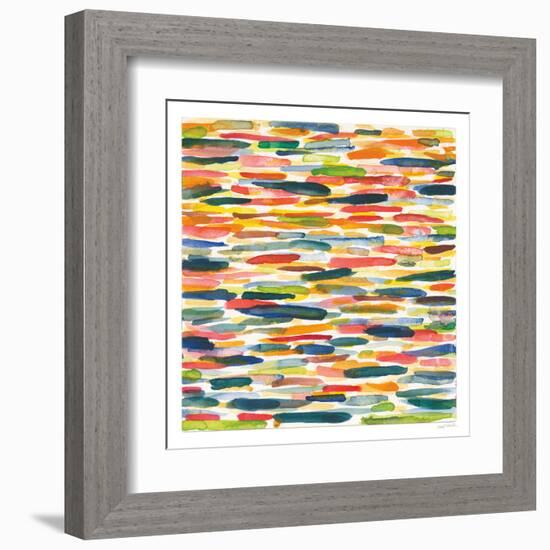 Colorful Patterns X-Cheryl Warrick-Framed Art Print