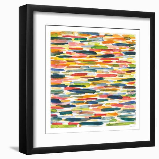 Colorful Patterns X-Cheryl Warrick-Framed Art Print
