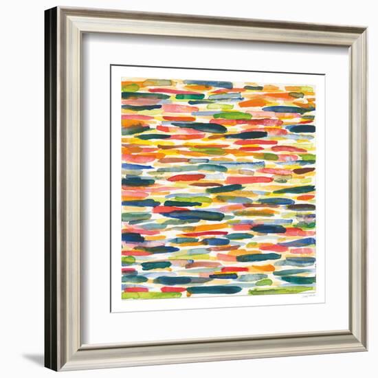 Colorful Patterns X-Cheryl Warrick-Framed Art Print