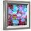 Colorful Photographic Layer Work from Orchids and Floral Ornaments-Alaya Gadeh-Framed Photographic Print