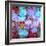 Colorful Photographic Layer Work from Orchids and Floral Ornaments-Alaya Gadeh-Framed Photographic Print