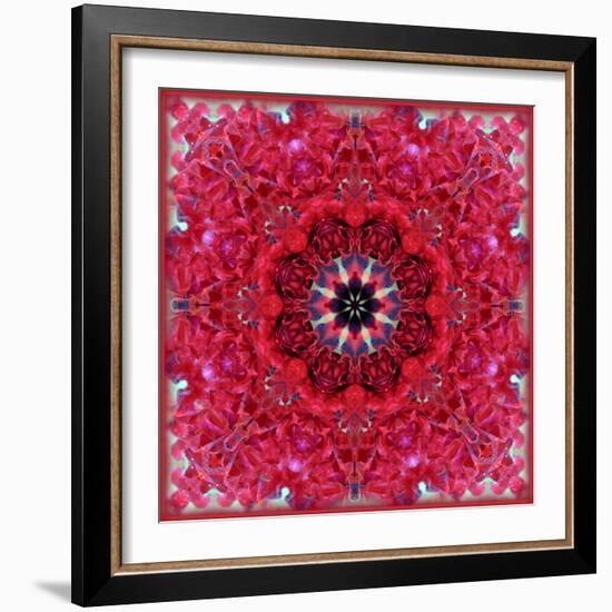 Colorful Photographic Layer Work from Red Roses-Alaya Gadeh-Framed Photographic Print