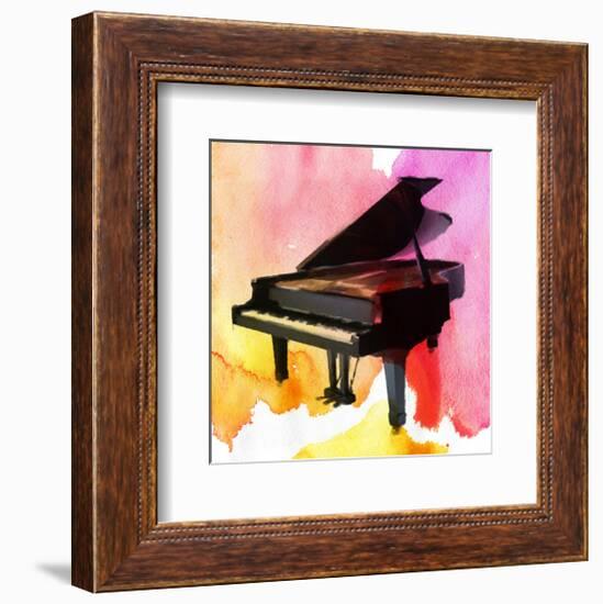 Colorful Piano-Irena Orlov-Framed Art Print