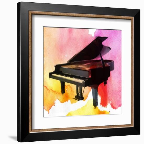 Colorful Piano-Irena Orlov-Framed Art Print