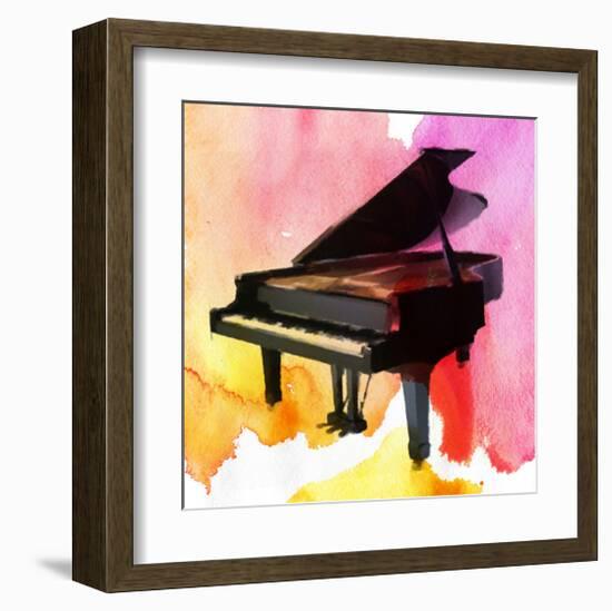 Colorful Piano-Irena Orlov-Framed Art Print