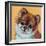 Colorful Pomeranian-Carolee Vitaletti-Framed Art Print