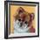 Colorful Pomeranian-Carolee Vitaletti-Framed Art Print