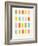 Colorful Popsicles-Ann Kelle-Framed Art Print