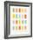 Colorful Popsicles-Ann Kelle-Framed Art Print