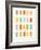 Colorful Popsicles-Ann Kelle-Framed Art Print