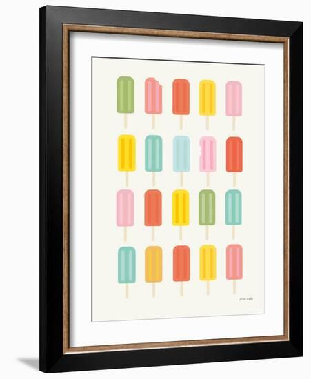 Colorful Popsicles-Ann Kelle-Framed Art Print