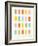 Colorful Popsicles-Ann Kelle-Framed Art Print