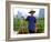Colorful Portrait of Rice Farmer in Yangshou, China-Bill Bachmann-Framed Photographic Print