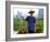 Colorful Portrait of Rice Farmer in Yangshou, China-Bill Bachmann-Framed Photographic Print