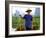 Colorful Portrait of Rice Farmer in Yangshou, China-Bill Bachmann-Framed Photographic Print