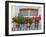 Colorful Potted Flowers on Balcony, Guanajuato, Mexico-Julie Eggers-Framed Photographic Print