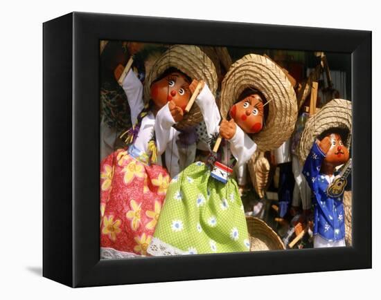 Colorful Puppets, Puerto Vallarta, Mexico-Bill Bachmann-Framed Premier Image Canvas