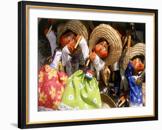 Colorful Puppets, Puerto Vallarta, Mexico-Bill Bachmann-Framed Photographic Print