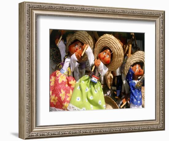 Colorful Puppets, Puerto Vallarta, Mexico-Bill Bachmann-Framed Photographic Print