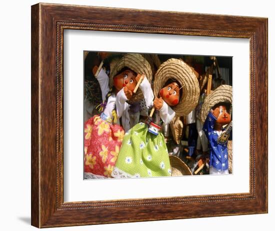 Colorful Puppets, Puerto Vallarta, Mexico-Bill Bachmann-Framed Photographic Print