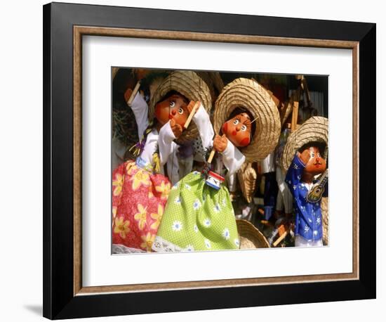 Colorful Puppets, Puerto Vallarta, Mexico-Bill Bachmann-Framed Photographic Print