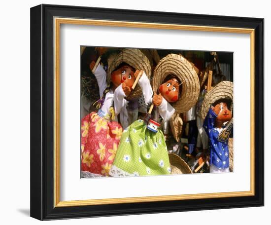 Colorful Puppets, Puerto Vallarta, Mexico-Bill Bachmann-Framed Photographic Print