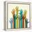 Colorful Raised Hands. the Concept of Diversity. Group of Hands. Giving Concept.-VLADGRIN-Framed Stretched Canvas