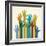 Colorful Raised Hands. the Concept of Diversity. Group of Hands. Giving Concept.-VLADGRIN-Framed Premium Giclee Print