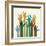 Colorful Raised Hands. the Concept of Diversity. Group of Hands. Giving Concept.-VLADGRIN-Framed Premium Giclee Print