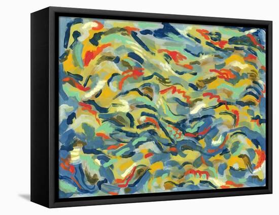 Colorful River-Nikki Galapon-Framed Stretched Canvas