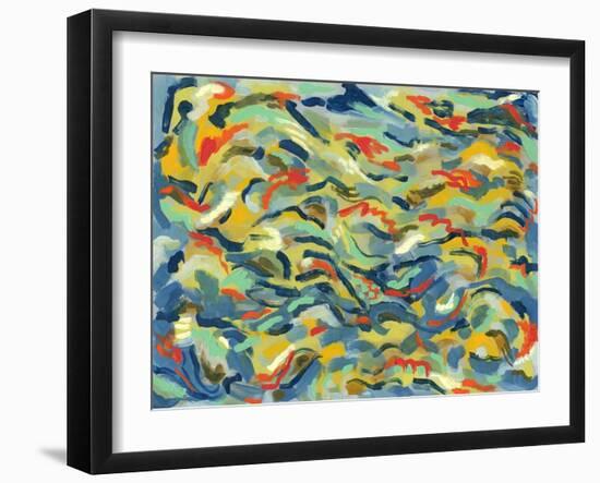 Colorful River-Nikki Galapon-Framed Art Print