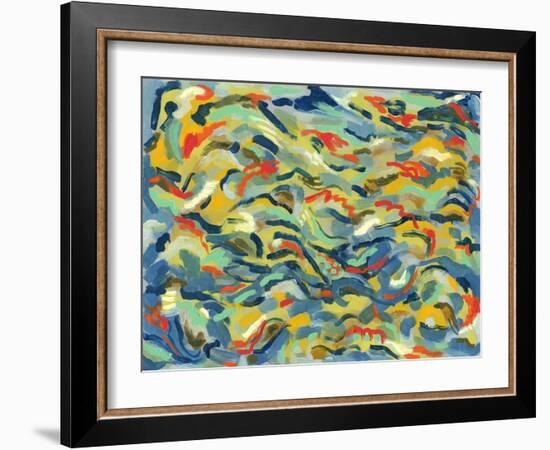 Colorful River-Nikki Galapon-Framed Art Print