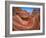 Colorful Sandstone Swirls in the Wave Formation, Paria Canyon, Utah, Usa-Dennis Flaherty-Framed Photographic Print