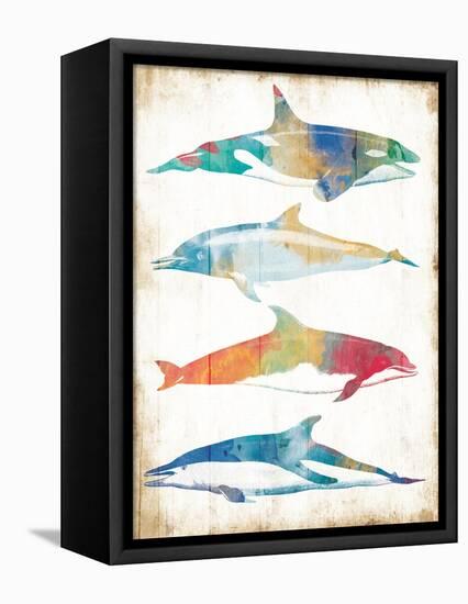 Colorful Sea Life-Milli Villa-Framed Stretched Canvas