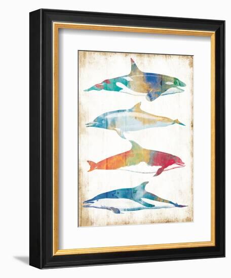 Colorful Sea Life-Milli Villa-Framed Art Print