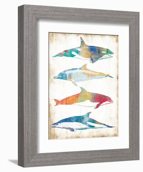 Colorful Sea Life-Milli Villa-Framed Art Print