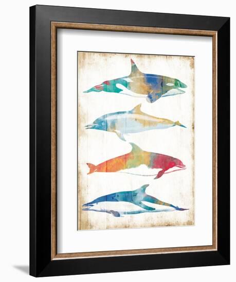 Colorful Sea Life-Milli Villa-Framed Art Print