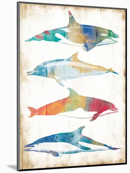 Colorful Sea Life-Milli Villa-Mounted Art Print