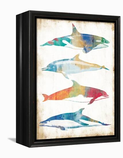 Colorful Sea Life-Milli Villa-Framed Stretched Canvas