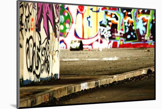 Colorful Selective Focus Graffiti Concept-sammyc-Mounted Photographic Print