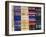 Colorful Shawls Displayed at Market, Quito, Ecuador-Arthur Morris-Framed Photographic Print