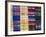 Colorful Shawls Displayed at Market, Quito, Ecuador-Arthur Morris-Framed Photographic Print