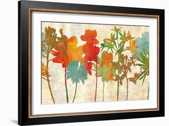 Colorful Silhouette-Erin Lange-Framed Art Print