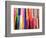 Colorful Silk Scarves at Edfu Market, Egypt-Michele Molinari-Framed Photographic Print