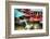 Colorful Small Boats Of Prague-George Oze-Framed Photographic Print